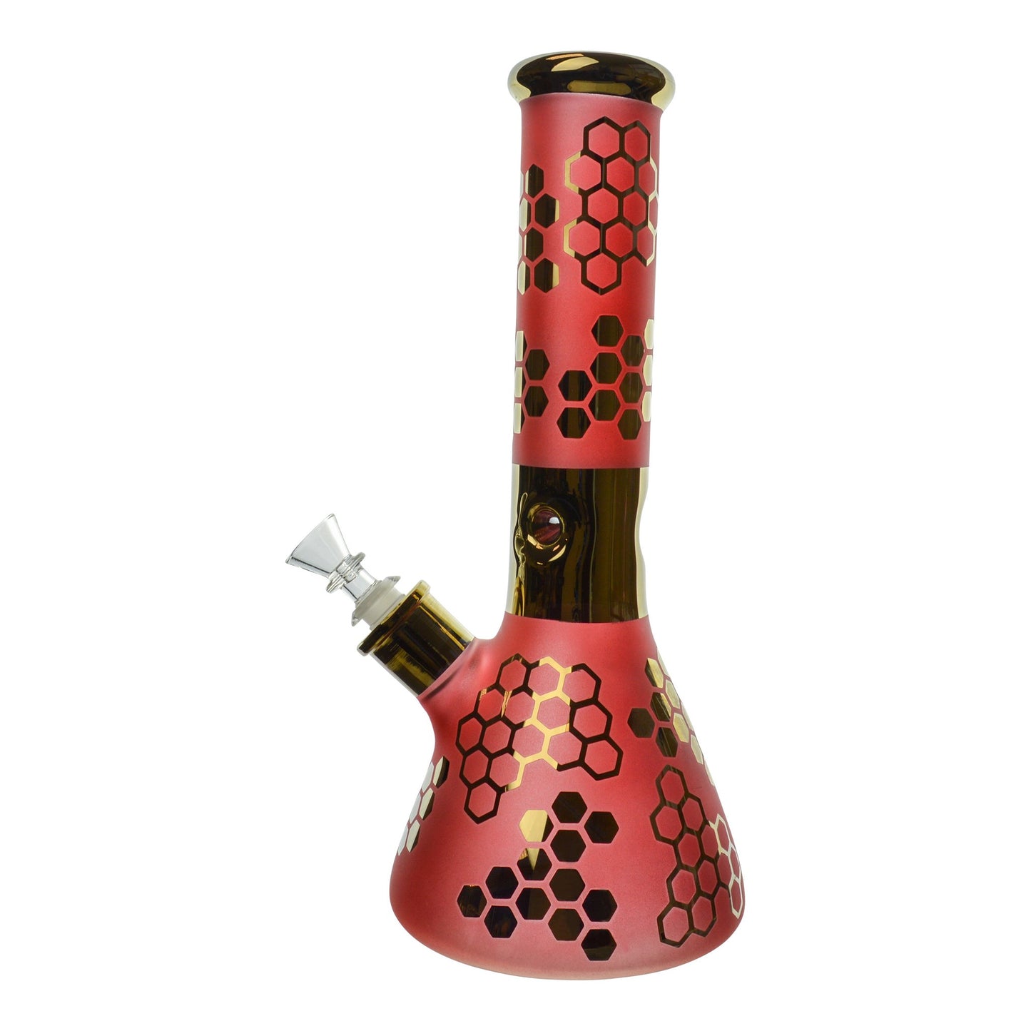 Rainbow Sherbert Beaker Bong - 12in