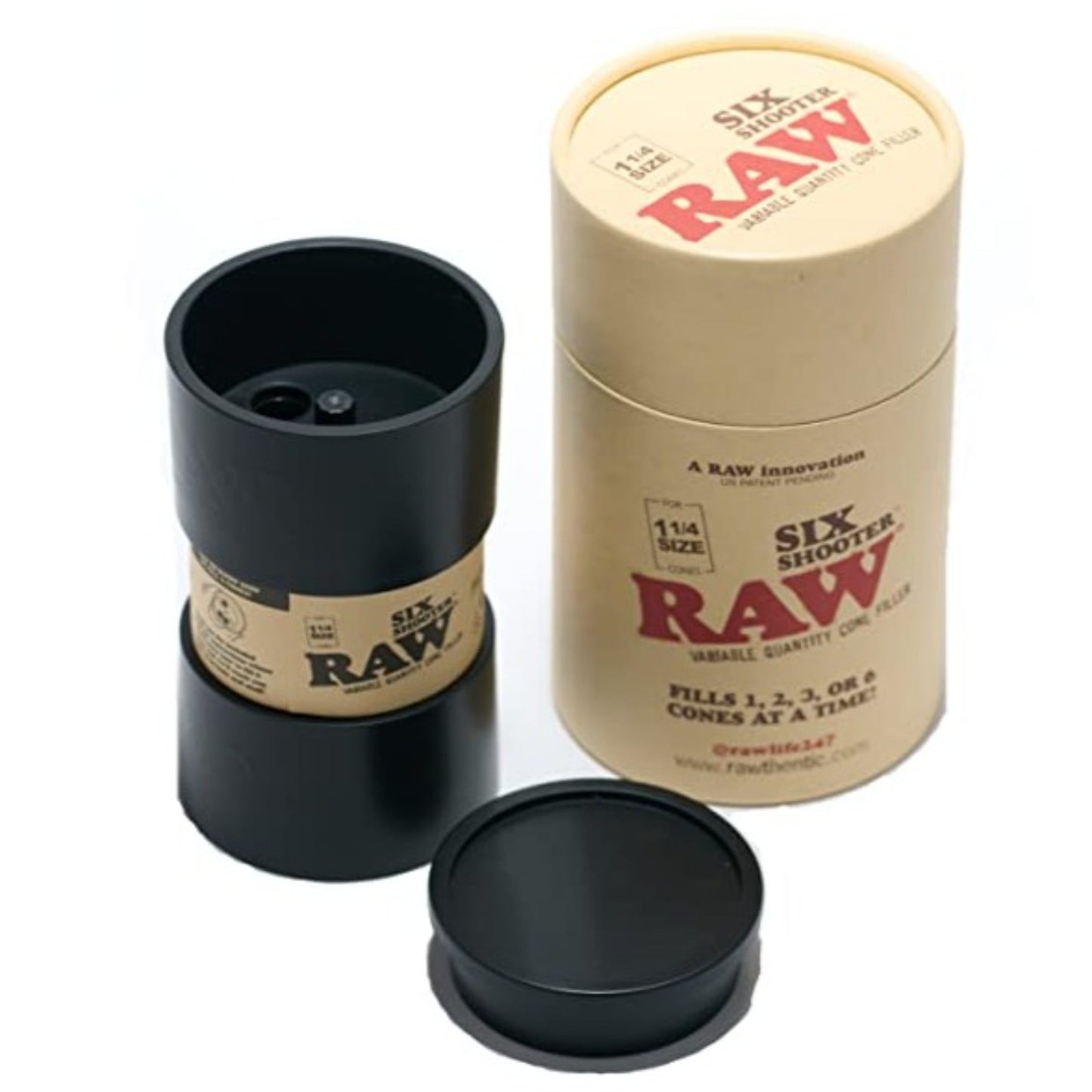 Raw Six Shooter Cone Loader