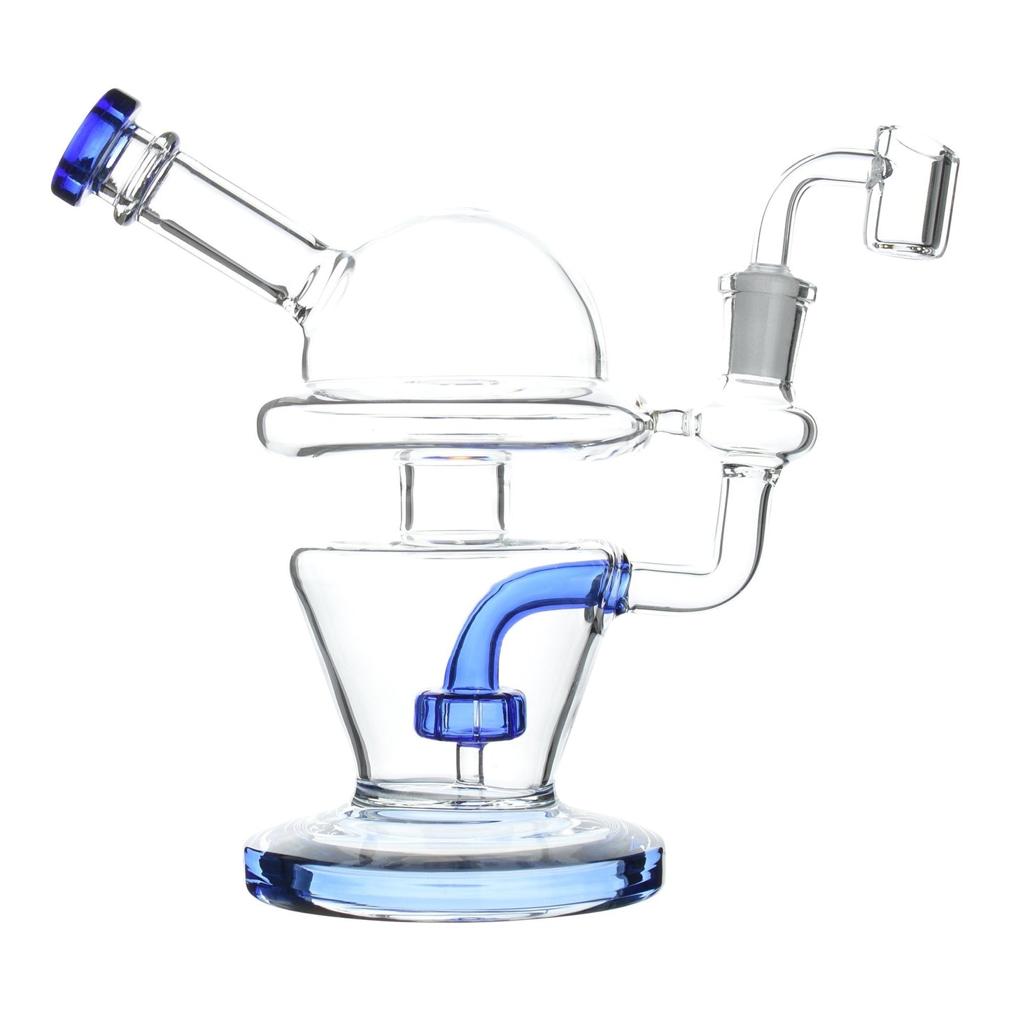 Snow Cone Dab Rig - 7in Blue