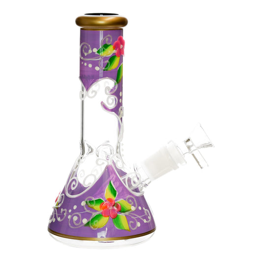 Storybook Bong - 8in Purple