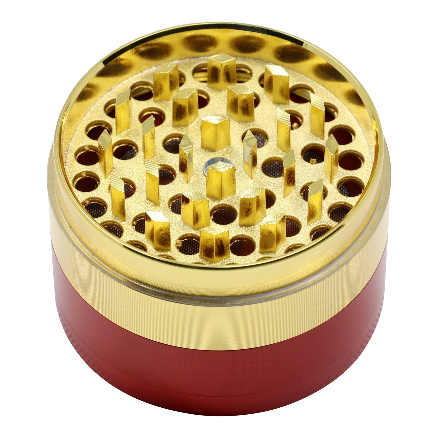 Striped Rasta Grinder - 50mm