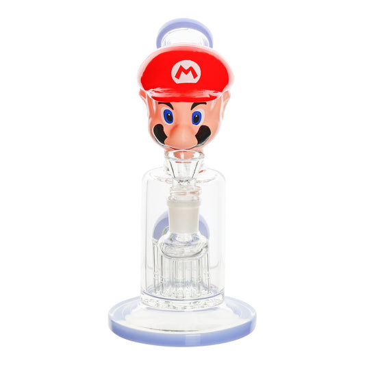 Super Mario Matrix Perc Bong - 9in