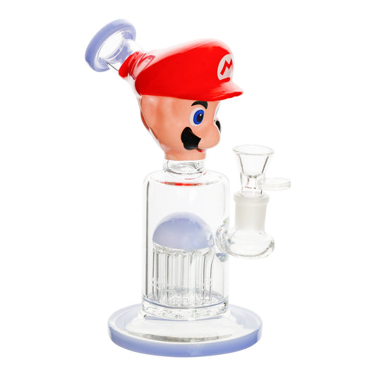 Super Mario Matrix Perc Bong - 9in