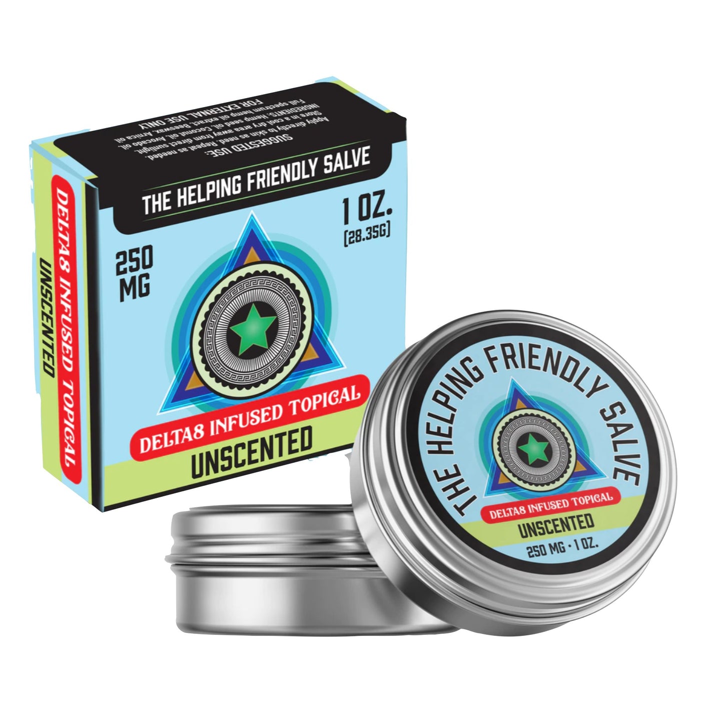 The Helping Friendly Delta 8 Salve 250mg / Unscented