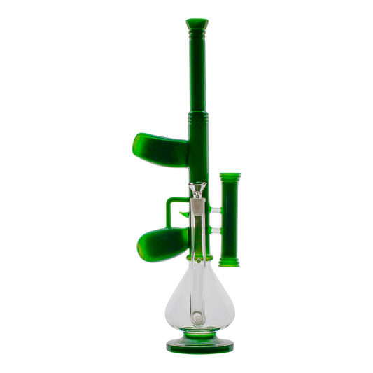 Tommy Gun Beaker Bong - 19in