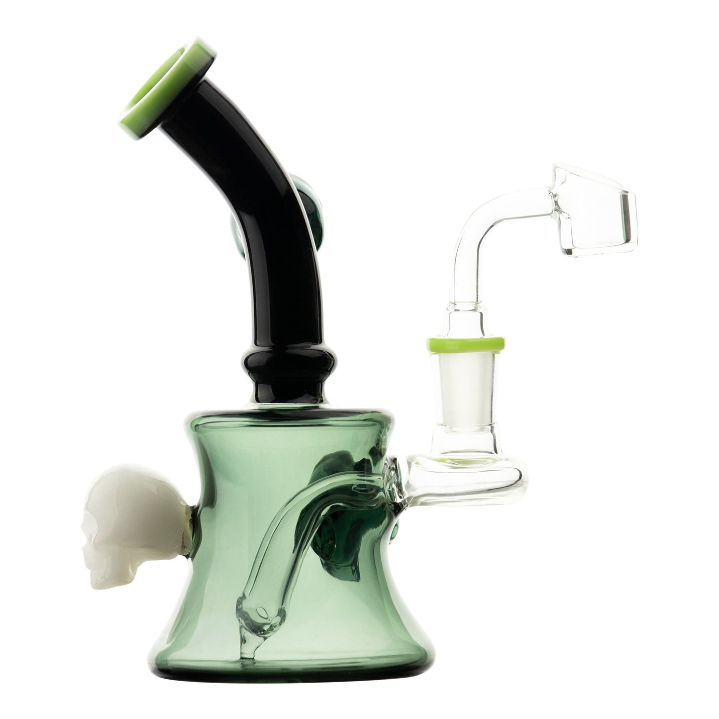 Tri Skull Dab Rig - 6in