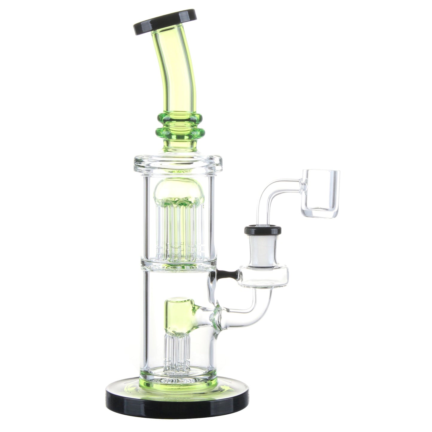 Twin Tree Chamber Perc Bong - 8in