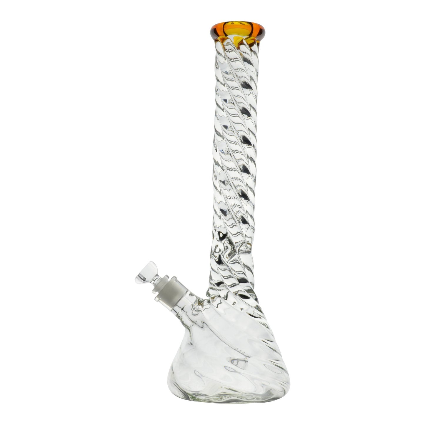 Twisted Tower Beaker Bong - 16in