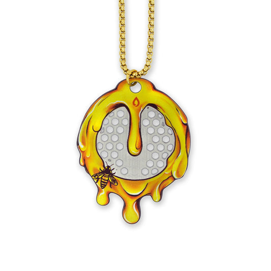 V Syndicate Honey Comb Dabit Necklace