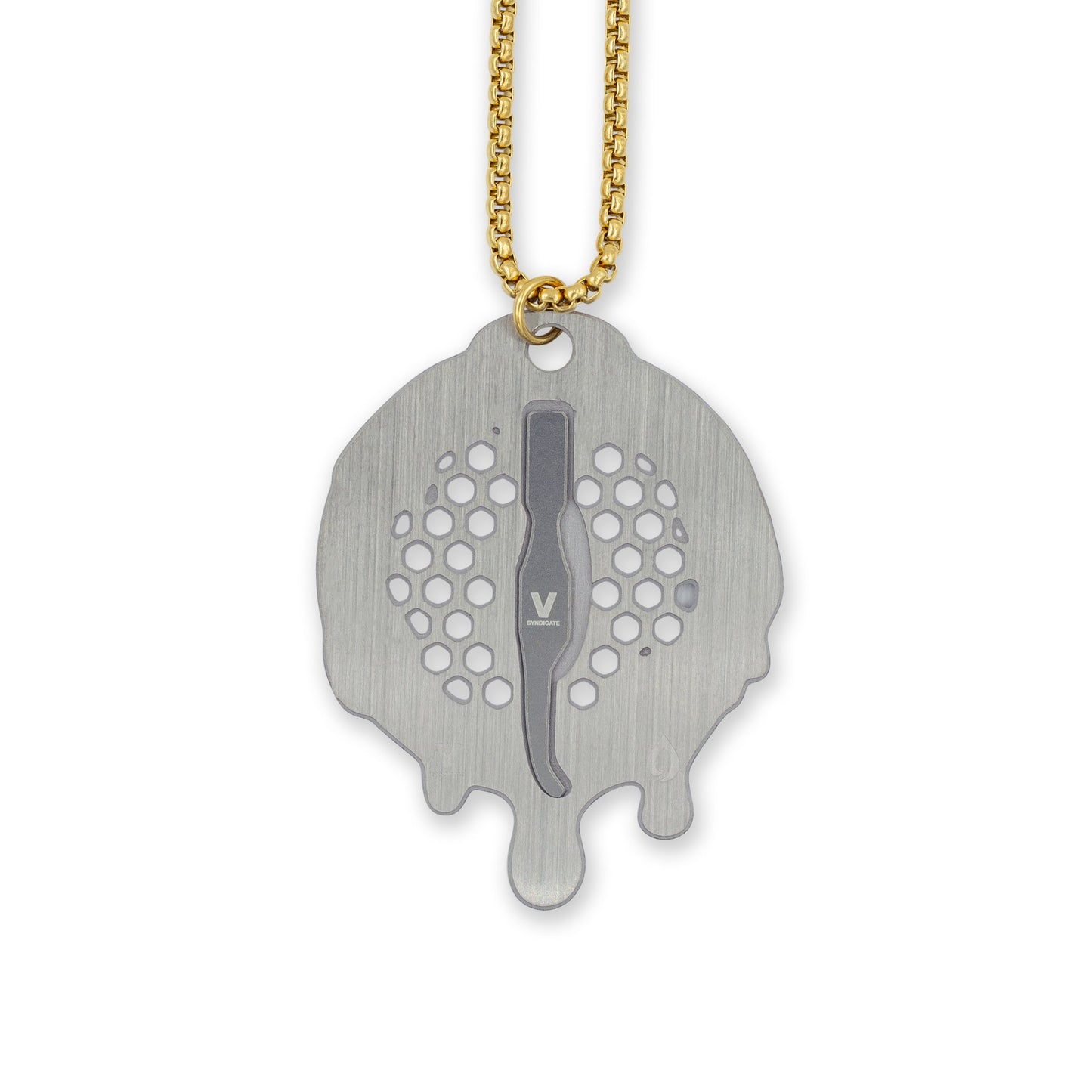 V Syndicate Honey Comb Dabit Necklace