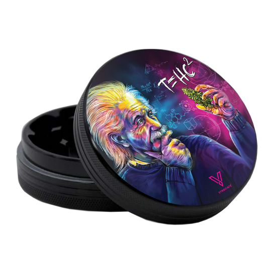 V Syndicate Sharp Shred T=HC2 Classic Grinder - 2in 55mm / 2 Piece / Black