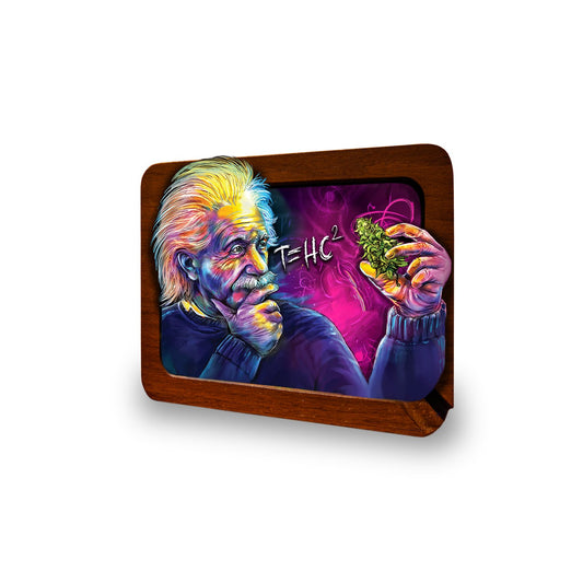 V Syndicate Small High Def Wooden Rolling Tray - 7.5in