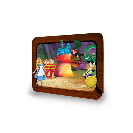 V Syndicate Small High Def Wooden Rolling Tray - 7.5in