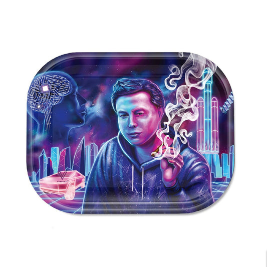 V Syndicate Space X-Hale Metal Rolling Tray Small