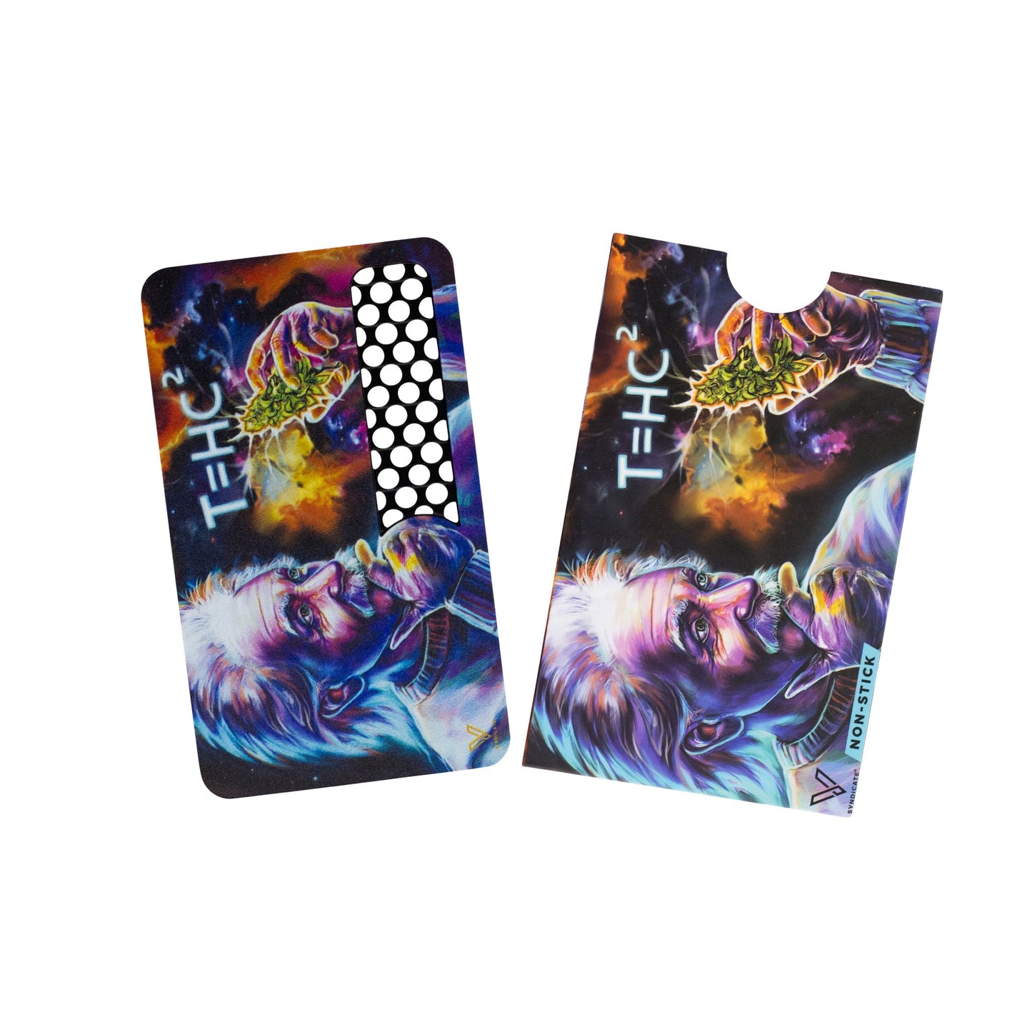 V Syndicate T=HC2 Einstein Black Hole Nonstick Grinder Card