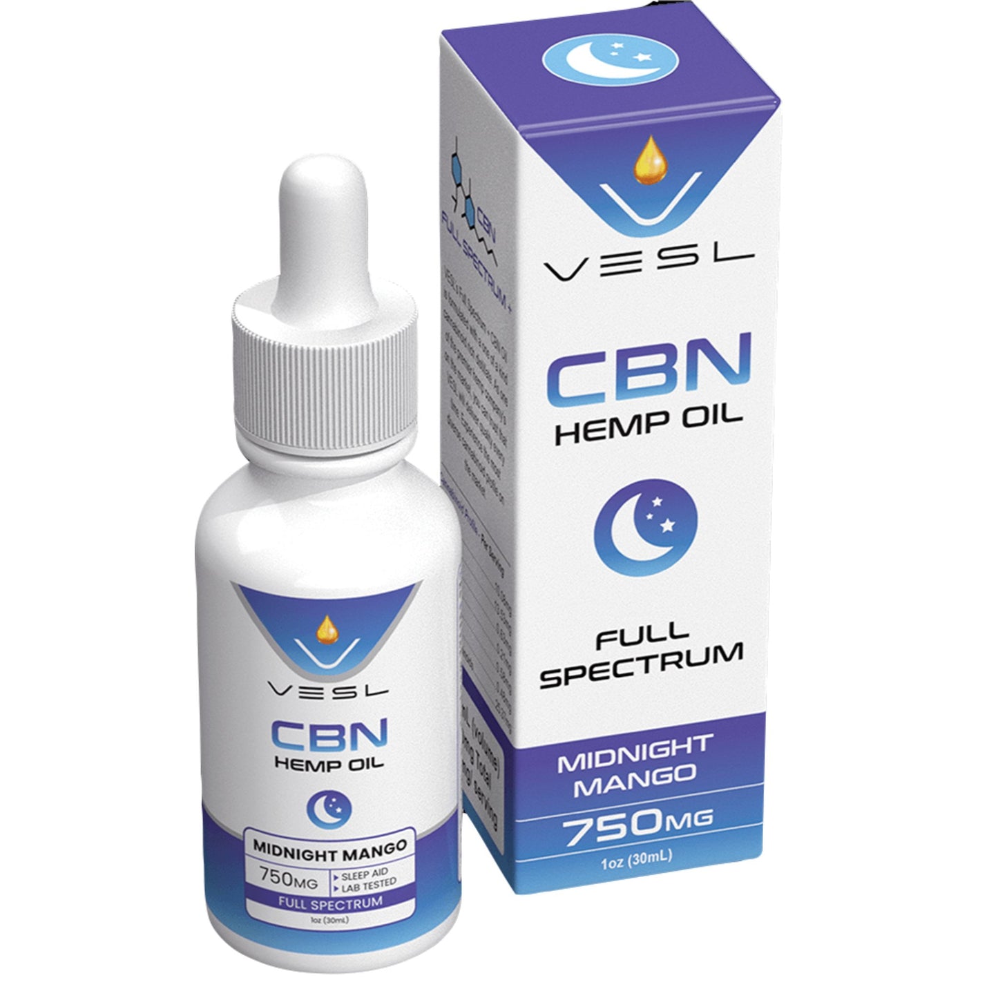 Vesl Oils CBN Oil - 750mg 750mg
