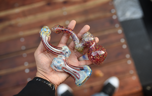 plaid mini bubblers