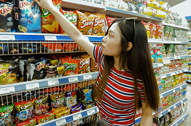 convenience store munchies