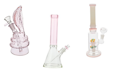 10 Gorgeous Pink Bongs For Sale
