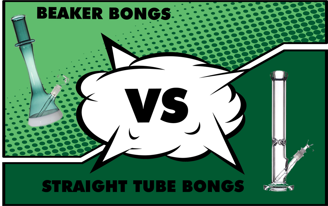 beaker bongs straight tube bongs