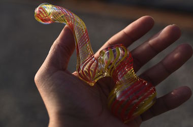 custom glass pipe