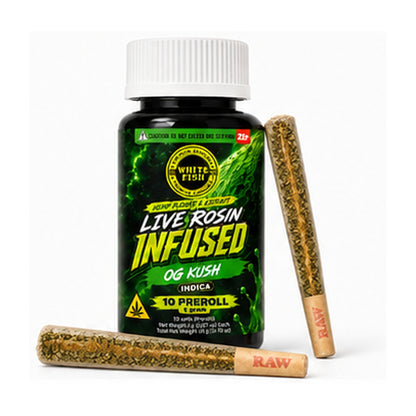 White Fish Live Rosin Infused Hashhole 2g - 10ct (20g)
