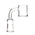 4mm 90 Degree Flat Quartz Banger - Female 14mm