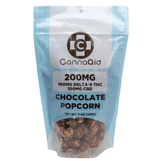 CannaAid Delta 9 + CBD Chocolate Popcorn - 200mg