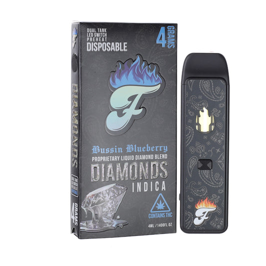 Fuego Liquid Diamonds Vaporizer - 4000mg