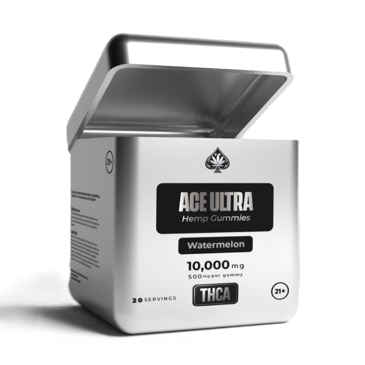 ACE Ultra Hemp THC-A Gummies - 10,000mg Watermelon