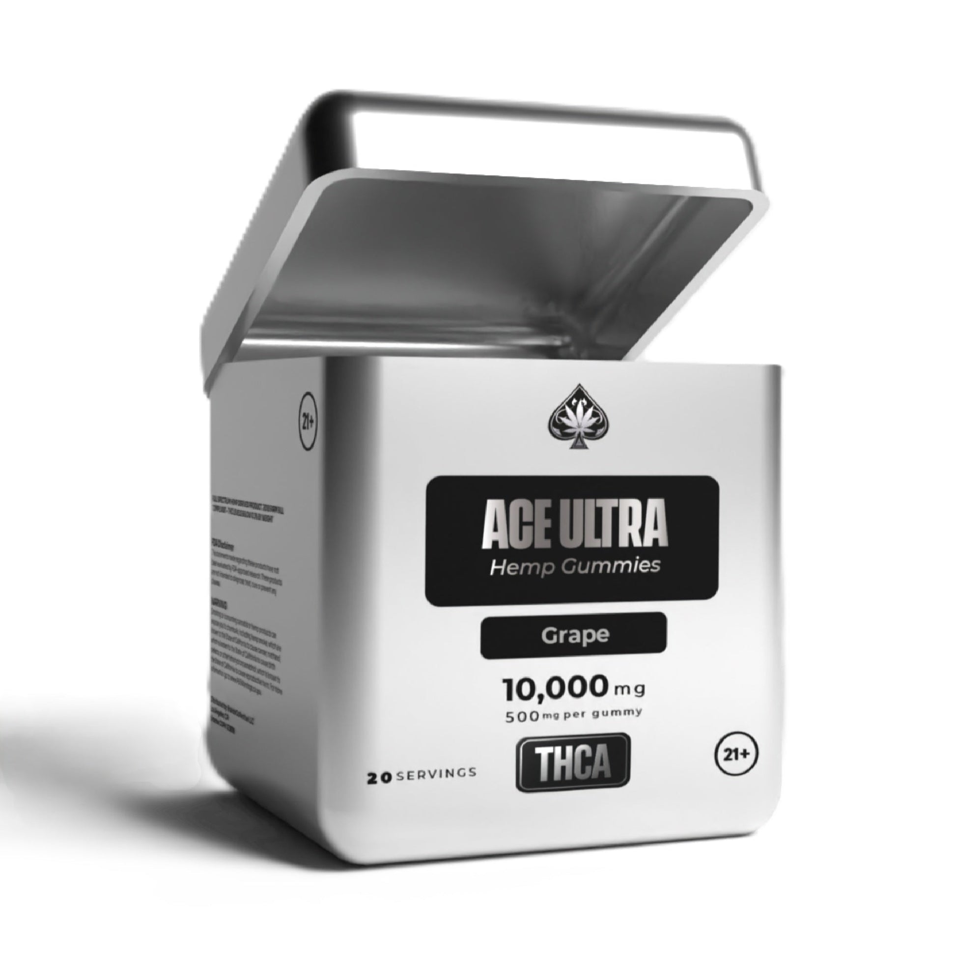 ACE Ultra Hemp THC-A Gummies - 10,000mg Grape