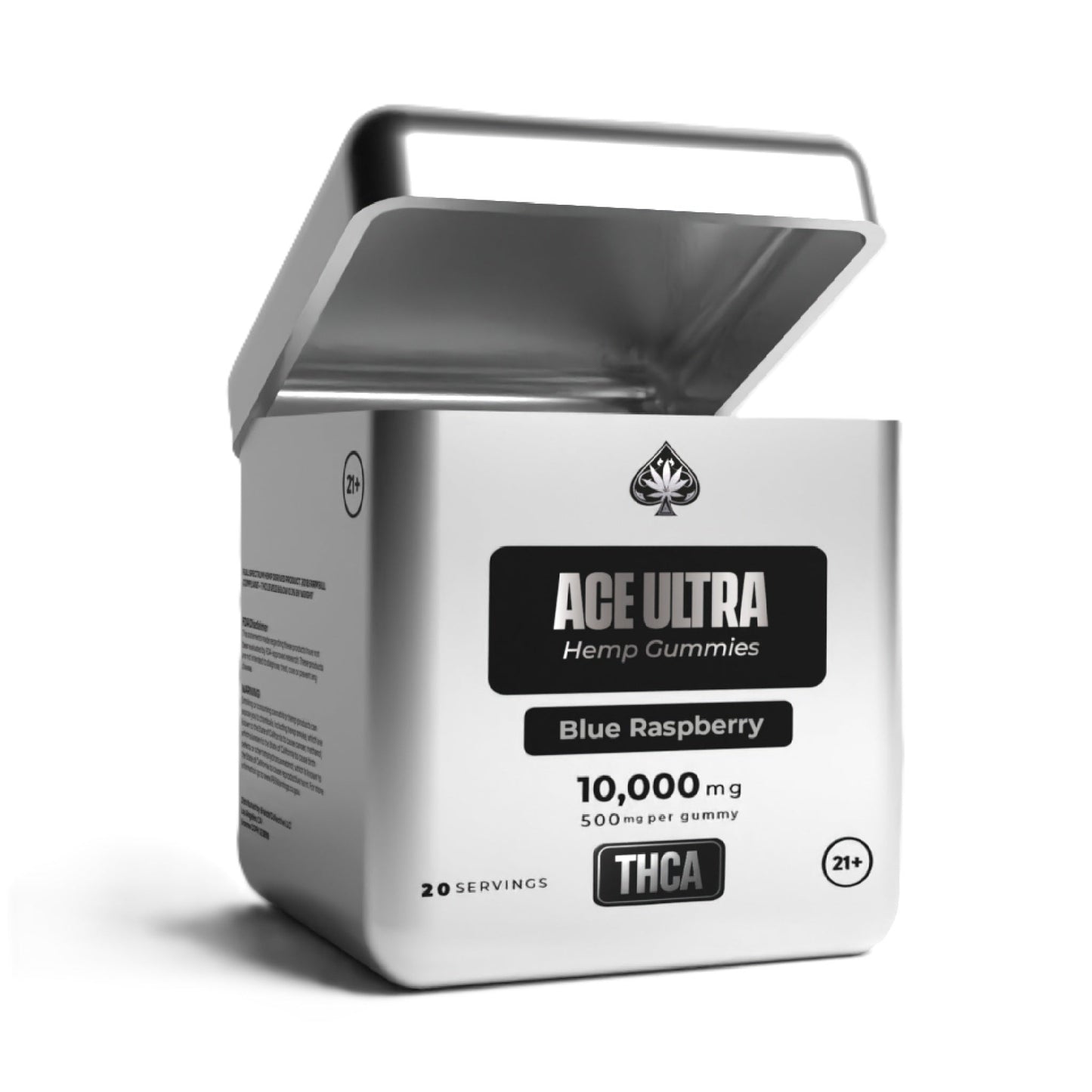 ACE Ultra Hemp THC-A Gummies - 10,000mg Blue Raspberry