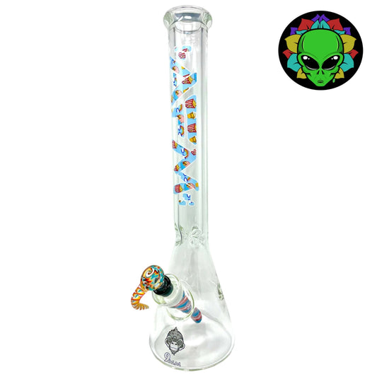 AFM Glass Huge Reversal Bong - 18in