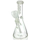 AFM Glass T587 Beaker Bong - 12in White