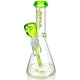 AFM Glass T587 Beaker Bong - 12in Green