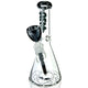 AFM Glass T587 Beaker Bong - 12in Black