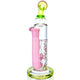 AFM Glass TX104 Recycler Bong - 10in Pink