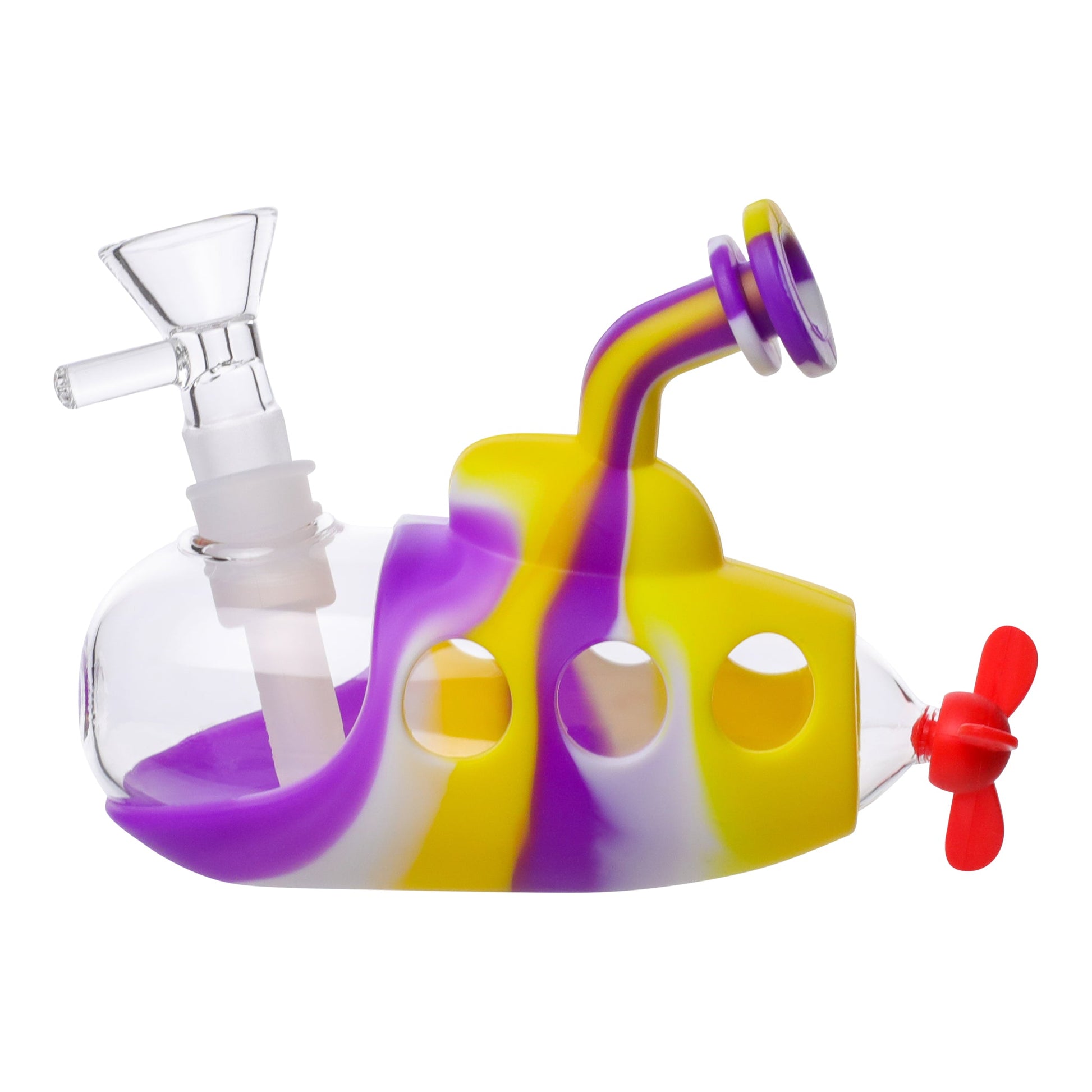 Ahoy Matie Bubbler Bong - 4in