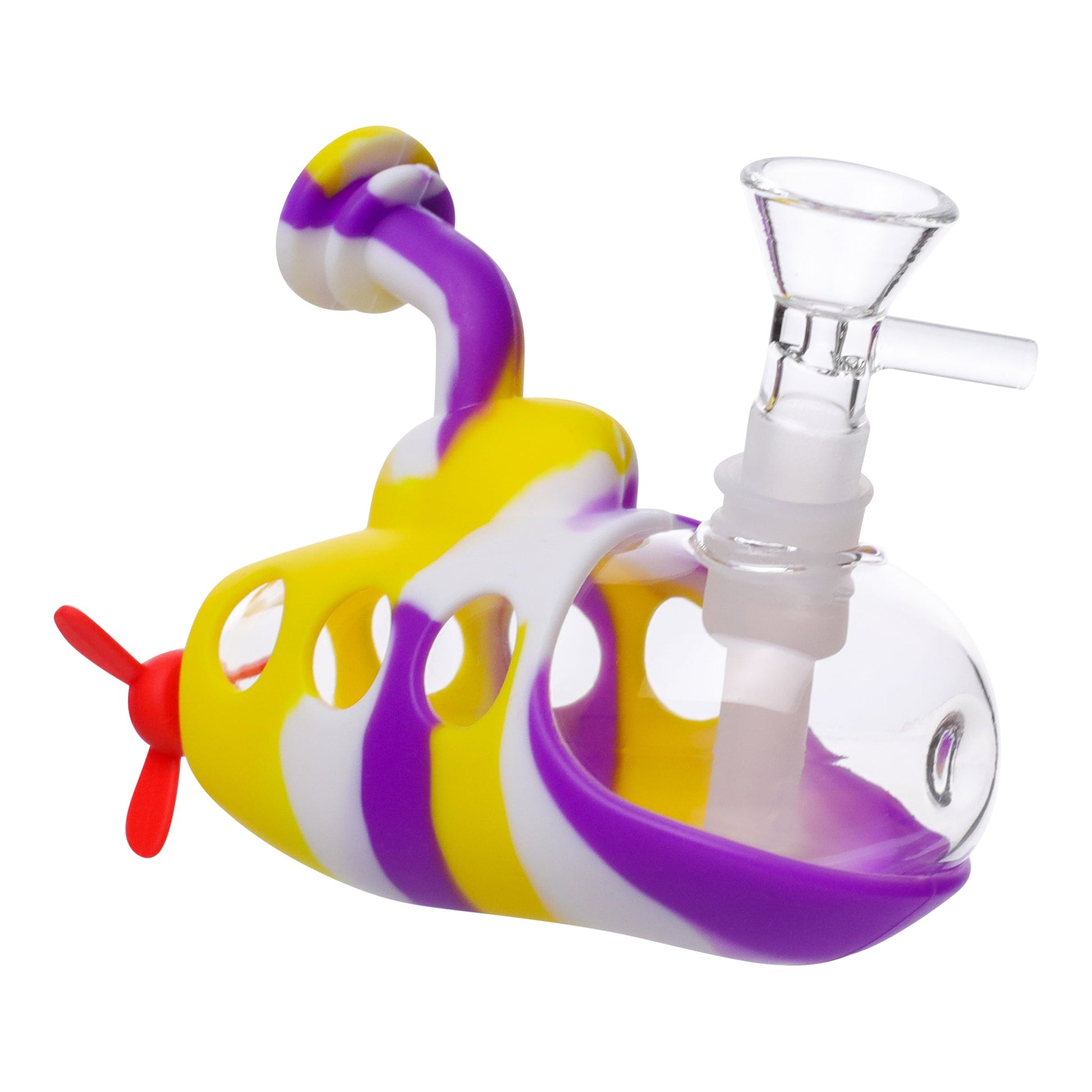 Ahoy Matie Bubbler Bong - 4in