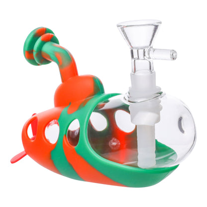 Ahoy Matie Bubbler Bong - 4in