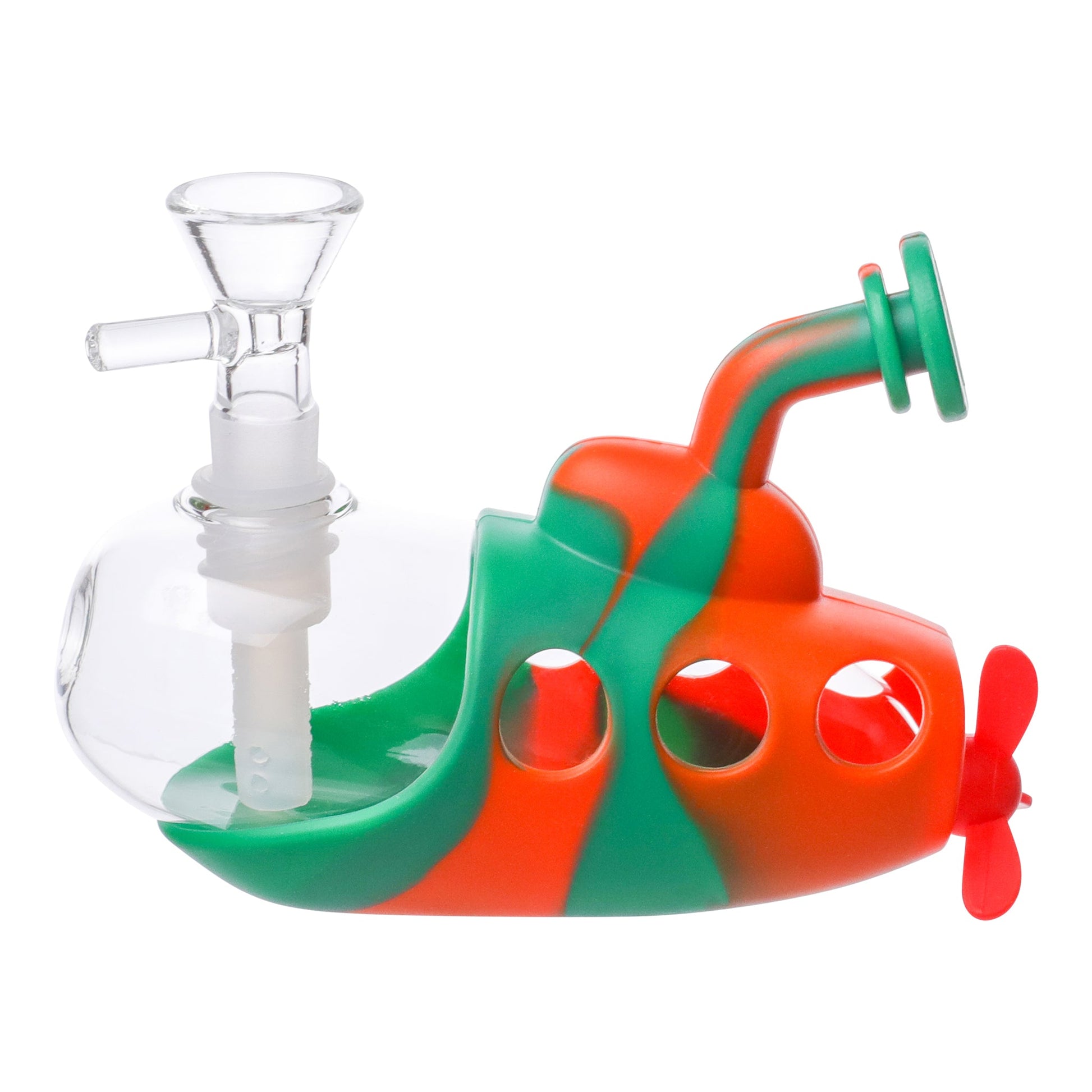 Ahoy Matie Bubbler Bong - 4in