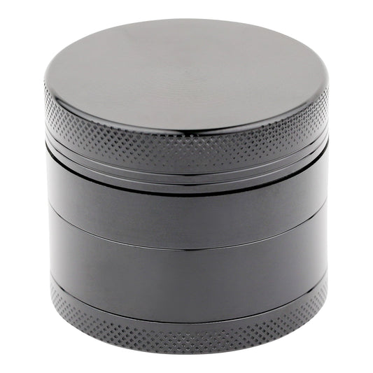 Aluminum 4 Piece Grinder - 48mm Black