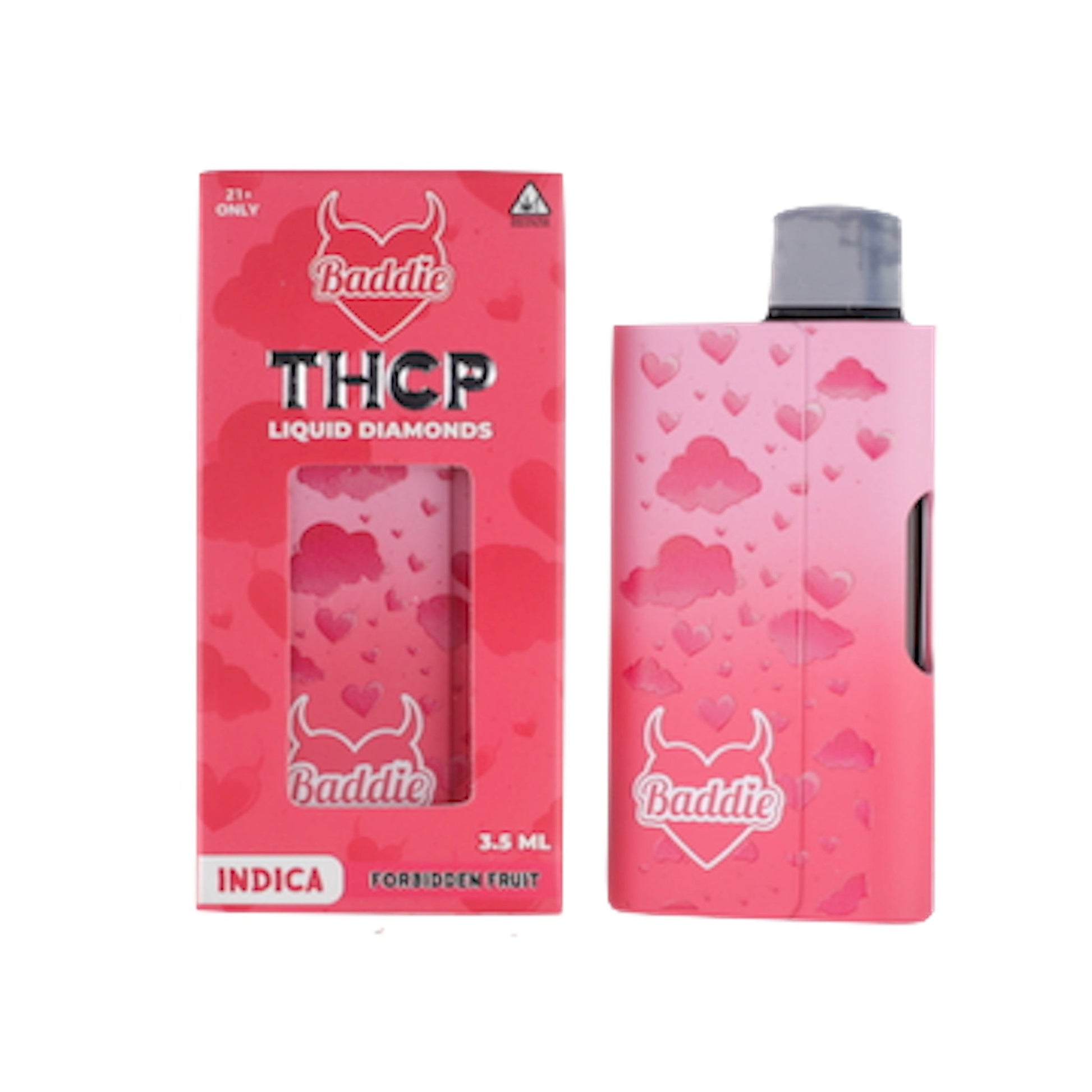 Baddie THC-P Liquid Diamonds Vaporizer - 3500mg Forbidden Fruit (I)