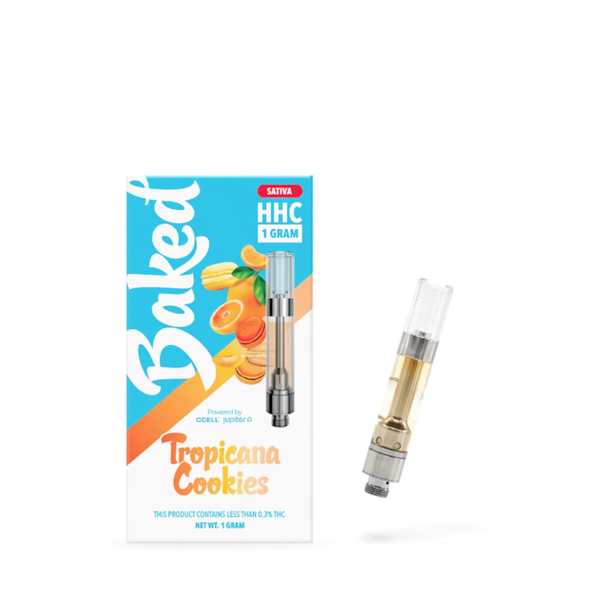 Baked HHC Cartridge - 1000mg Tropicana Cookies (S)