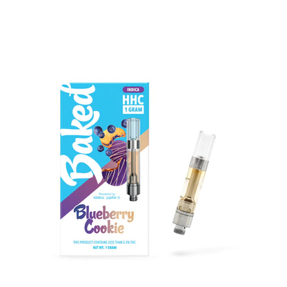 Baked HHC Cartridge - 1000mg Blueberry Cookie (I)