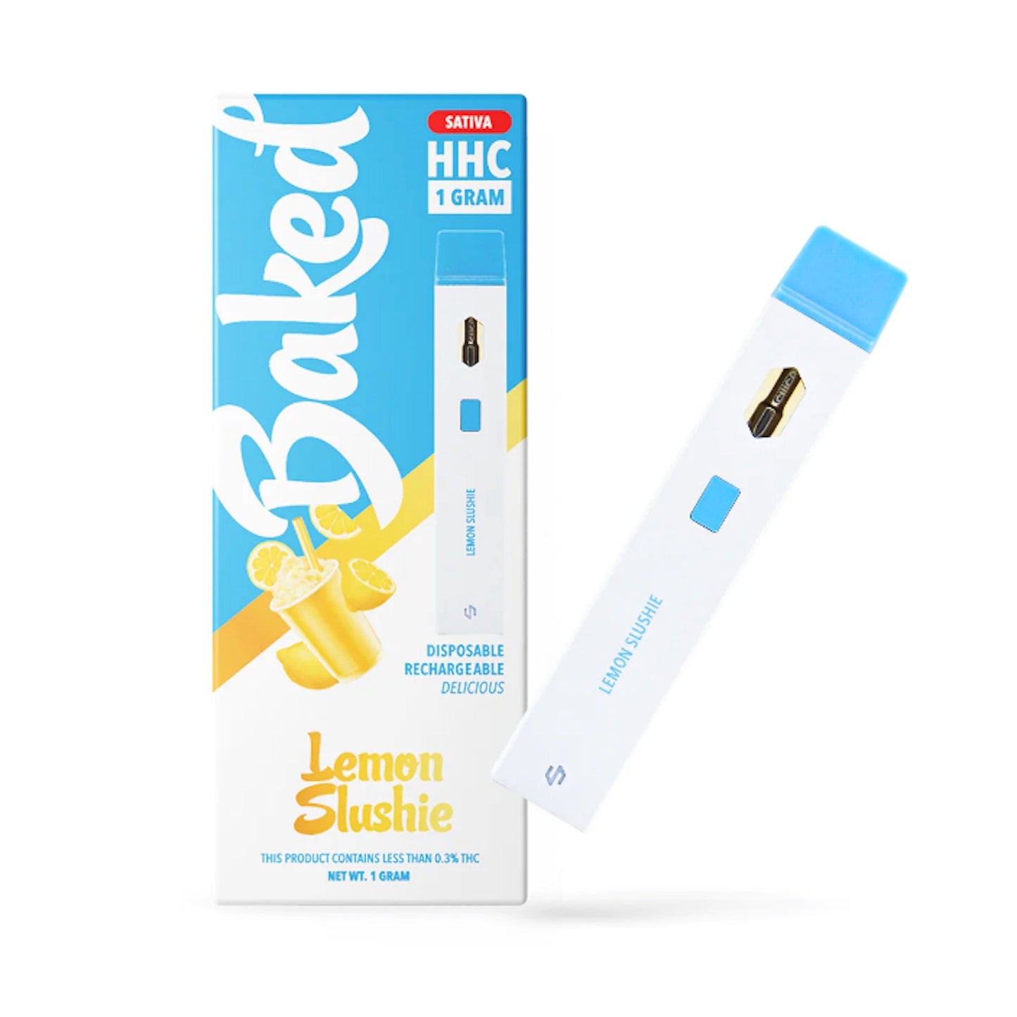 Baked HHC Vaporizer - 1000mg Lemon Slushie (S)