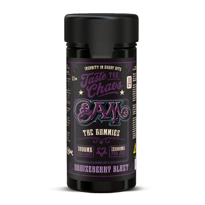 BAM THC Gummies - 15000mg Bruiseberry Blast