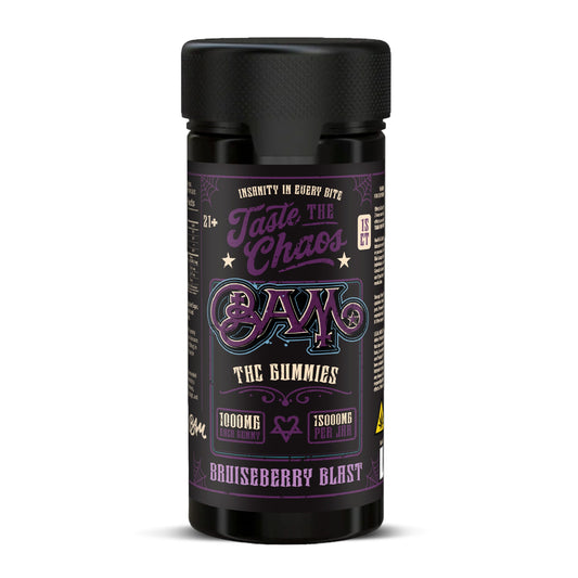 BAM THC Gummies - 15000mg Bruiseberry Blast