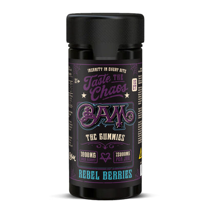 BAM THC Gummies - 15000mg Rebel Berries