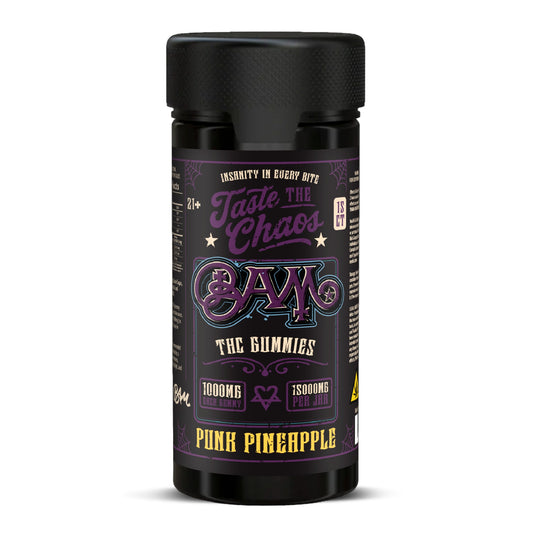 BAM THC Gummies - 15000mg Punk Pineapple
